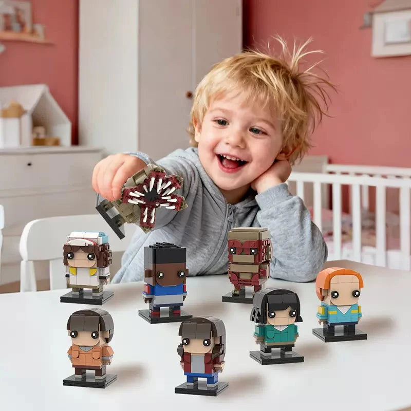 Brick Head Z model building toys, creative home decorations, building blocks sets, children's birthday gifts, educational toys