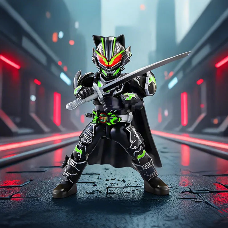 1/9Pcs BLOKEES Blind box Episode 3 survival game Kamen Rider Ex-Aid Tycoon Saber Genm Glare Movable Model Assembled Toys