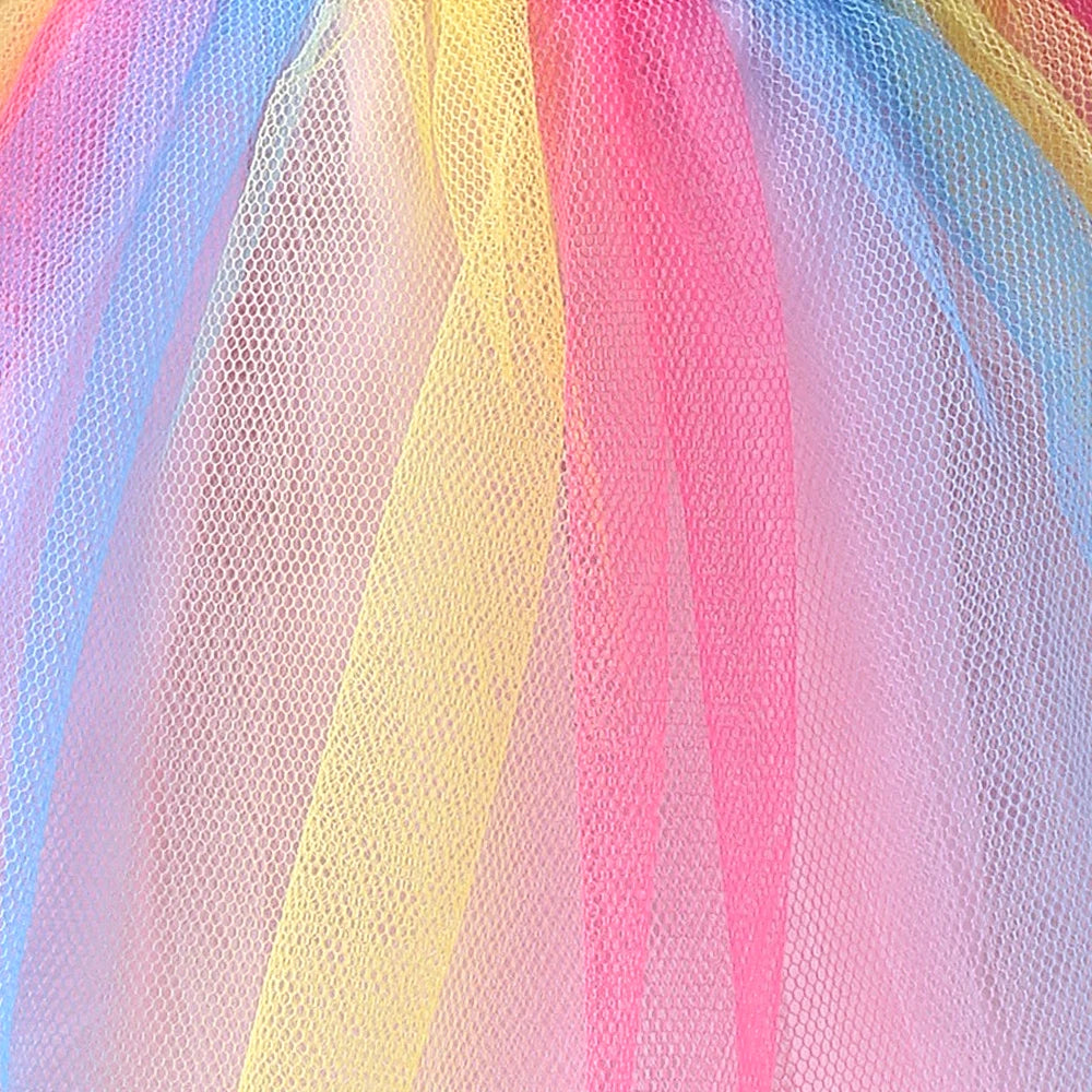 Cute Princess Tutu Skirt American 18 Inch Girl Doll Tulle Dress Children Toys Ours & Generation Dolls Cute Skirt Accessories