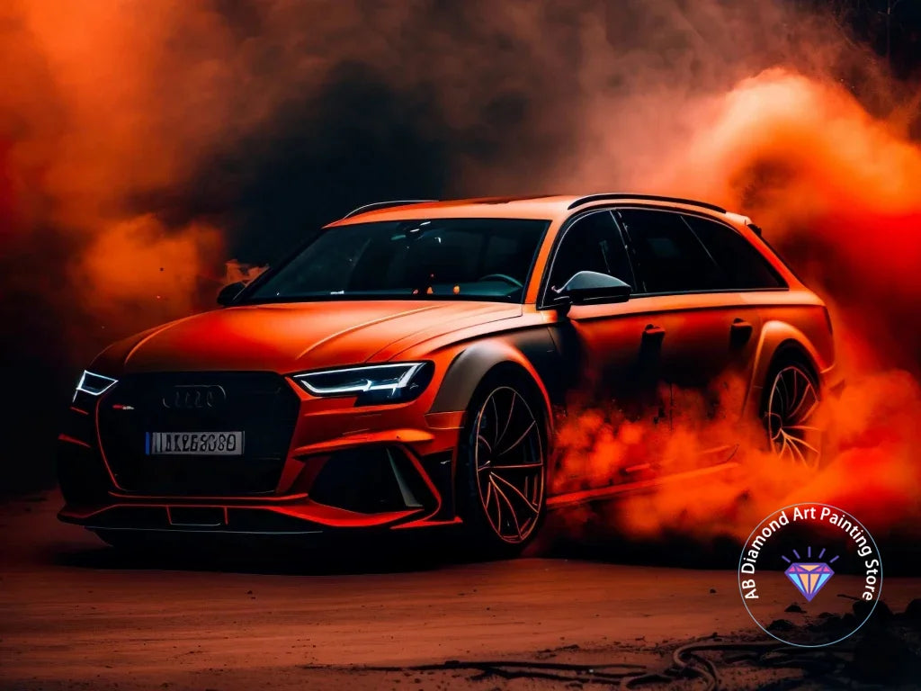 Diamond Painting Kit 5D DIY Racing Car Art RS7 RS6 E30 Diamond Embroidery Handmade Art Exquisite Gift Crafts Home Decoration