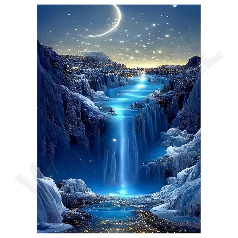 New 5D Diy Diamond Paintings 30x40 cm Mosaic Wall Diamond Art Painting Kits Embroidery Full Crystal Accessories New 2025 Paint