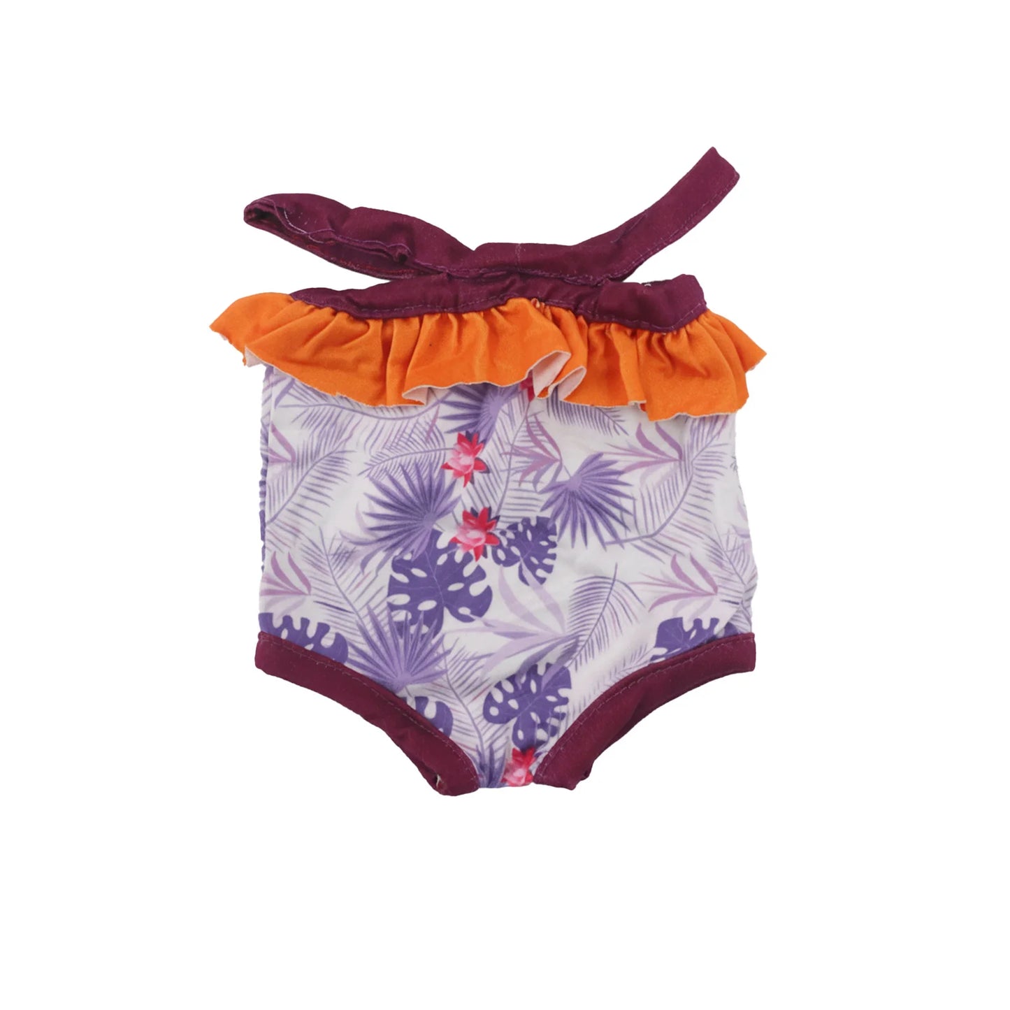 Multi-style Doll Swimsuit Cute Seaside Outfit For 43CM Baby Doll&18Inch American Doll Accessories,Our Generation Girl Gifts Toys