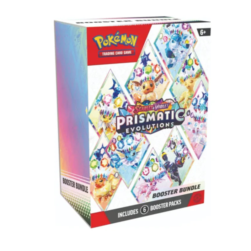 Pokemon Card v10 Booster bundle Destined Rivals Prismatic Evolutions Scarlet Violet 151 English Booster Transaction Cards Gifts