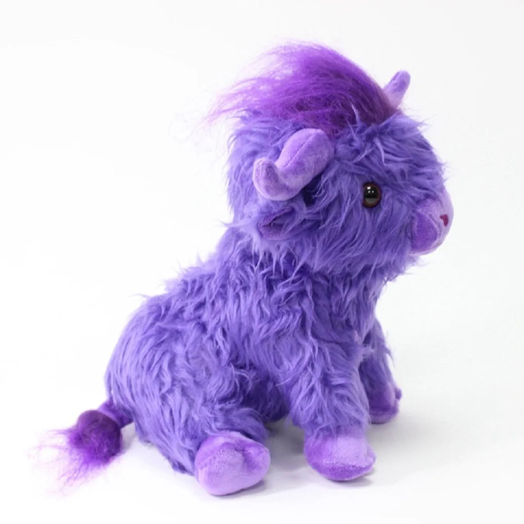 Cute Highland Cow Plush Toys Stuffed Animal Toy Dolls Simulation Long Hair Cow Plush for Kids Birthday Gift Home Decoration