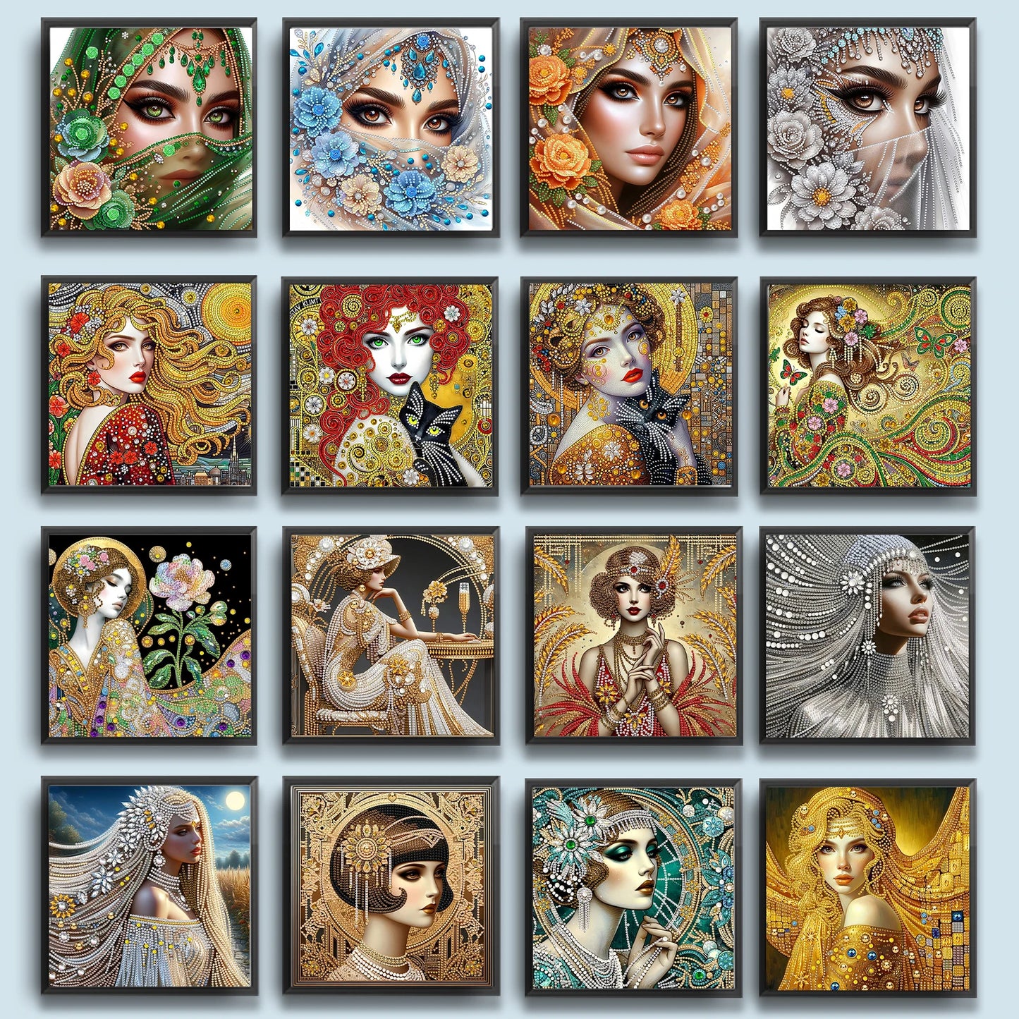 Beauty Special Shaped 5D DIY Partial Drill Diamonds Dots Gem Art Kits for Adults Home Wall Decor Diamond Dots Paintings 30x30cm