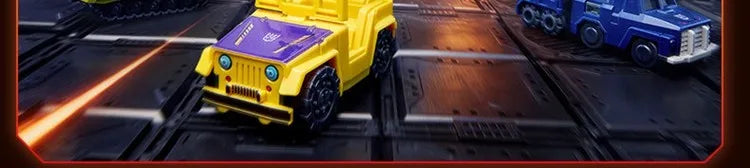 Original Blokees Transformers Starry Edition Vol.6 Optimus Prime Megatron Vortex Brawl Swindle Armored Robot Blind Box Toy Gifts