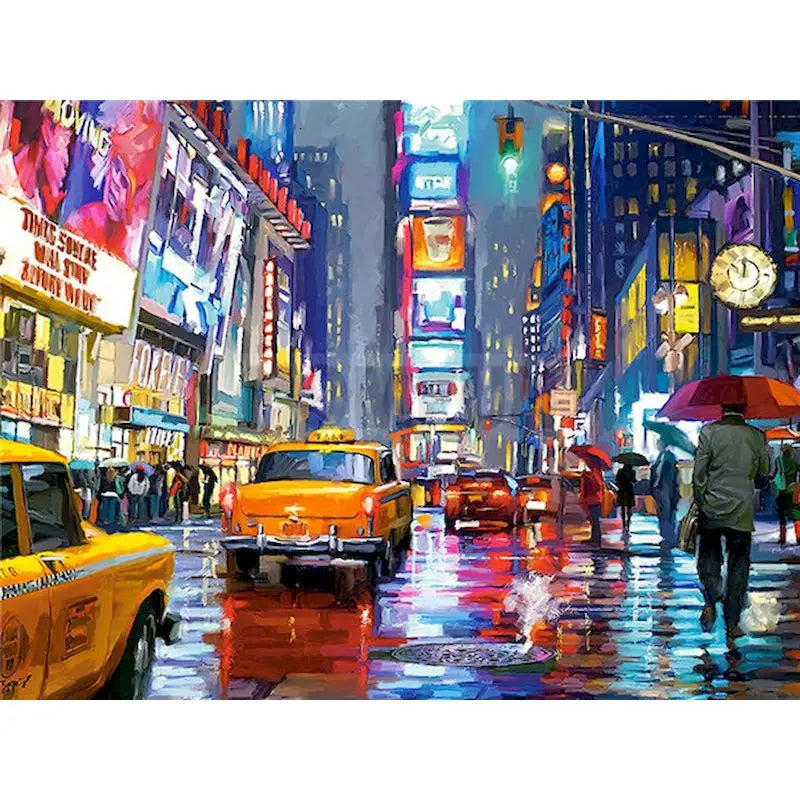 GATYZTORY Painting By Numbers Oil Paint For Adult Coloring By Numbers On Canvas Painting Unique Gift Home Deco