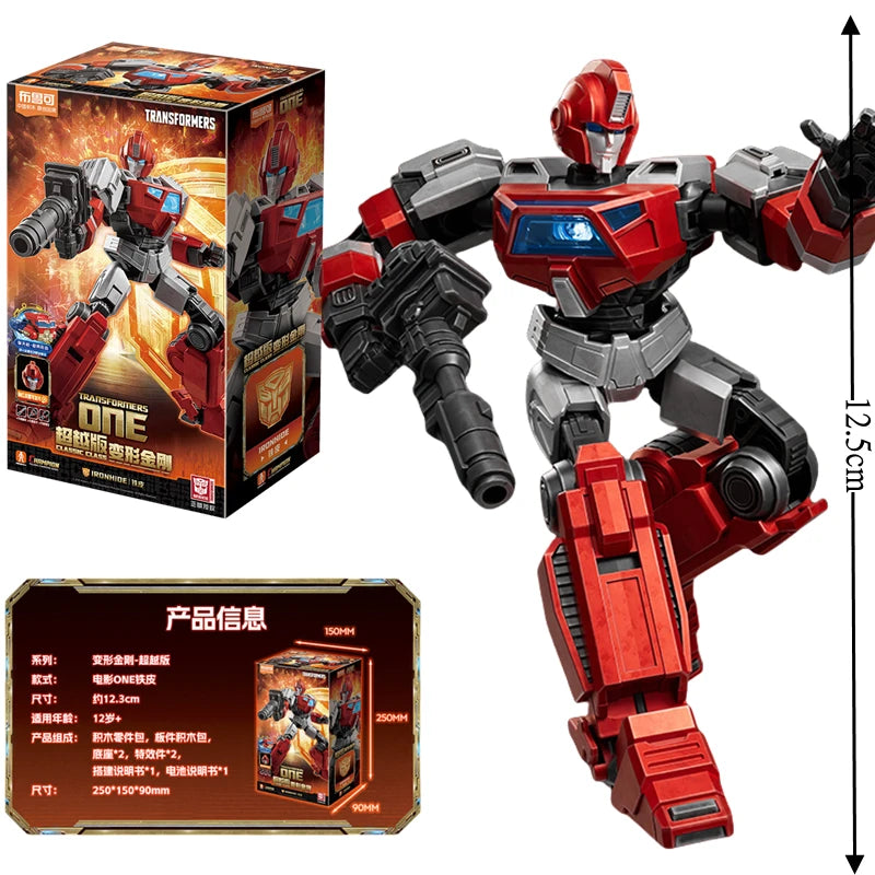 Original Blokees Transformers Optimus Prime The Fallen Shockwave Building Block Sentinel Prime Megatron Scourge Movie Toys Gifts