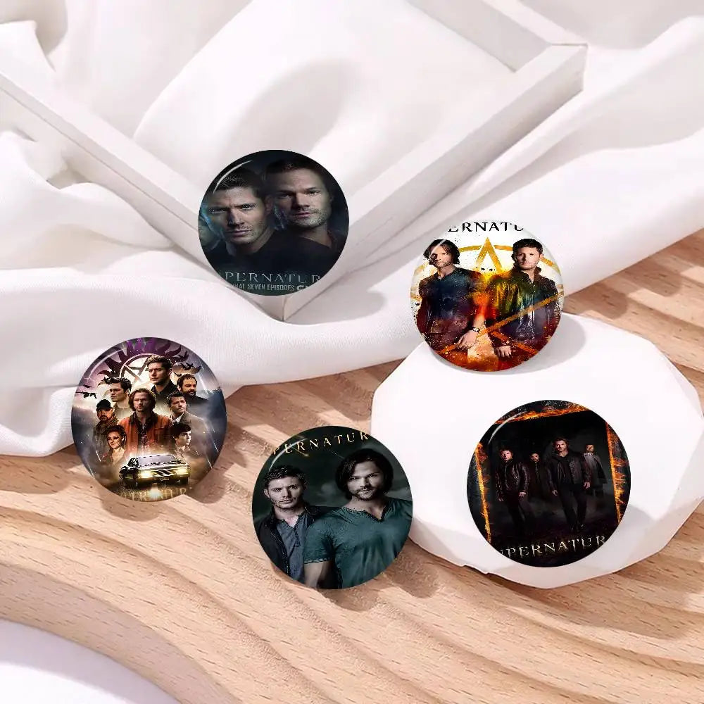 TV Play Series Supernatural Movie New Brooches Soft Button Pin Silly Gnarpy On A Skateboard Meme Badge Gamer Collection Gifts