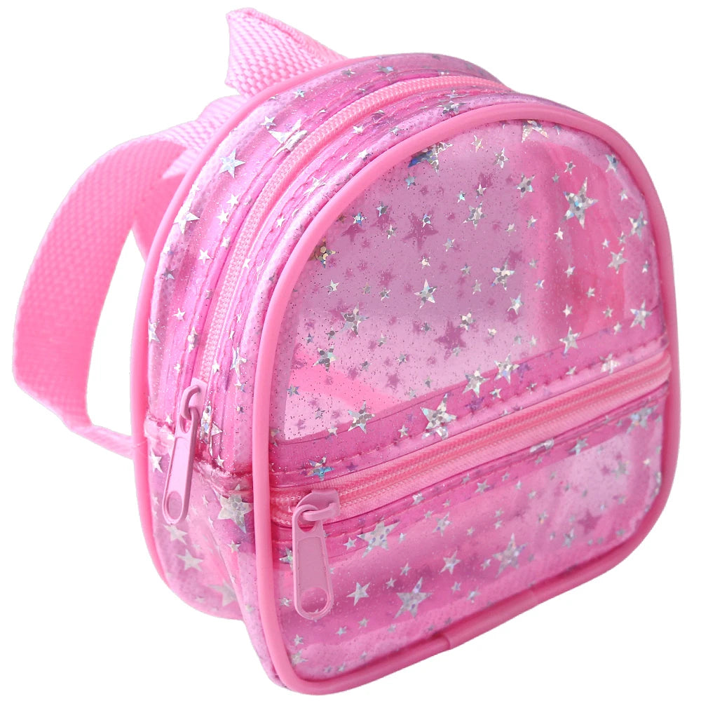 43 cm Baby Doll Cute Backpack Ours & Generation American 18 Inch Girl Doll Children Toys Dolls Accessories Cartoon Schoolbag