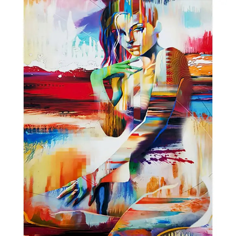 GATYZTORY Painting By Numbers Oil Paint For Adult Coloring By Numbers On Canvas Painting Unique Gift Home Deco