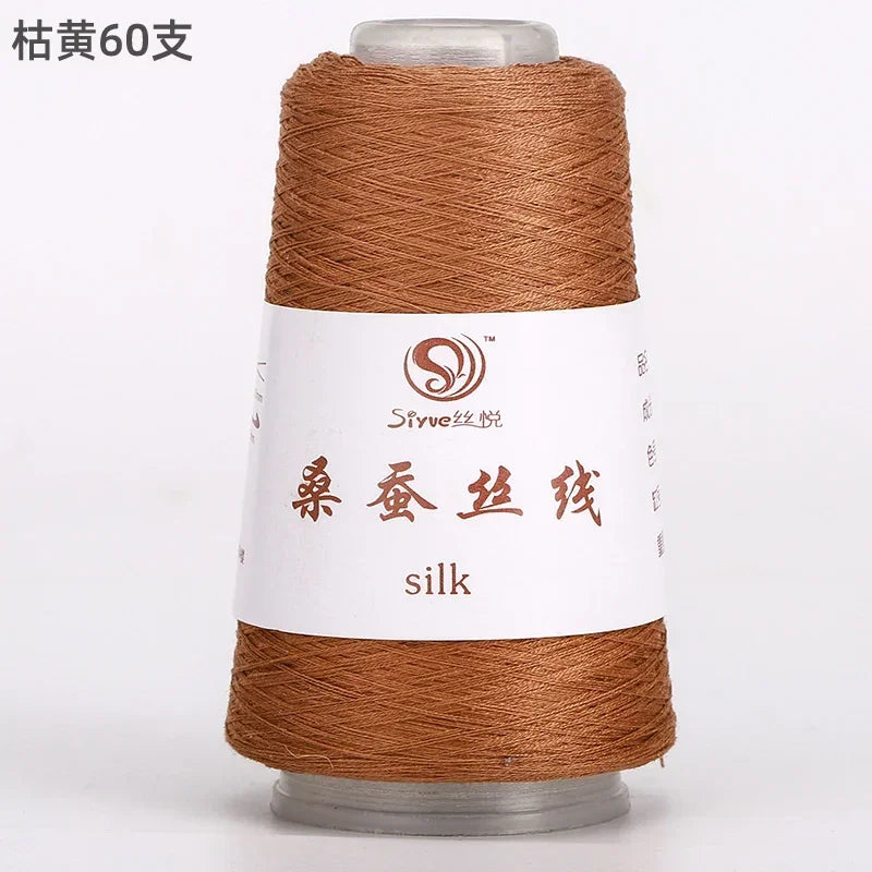 Real Silk Yarns for Knitting and Crochet