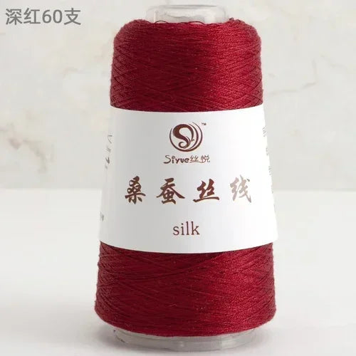 Real Silk Yarns for Knitting and Crochet