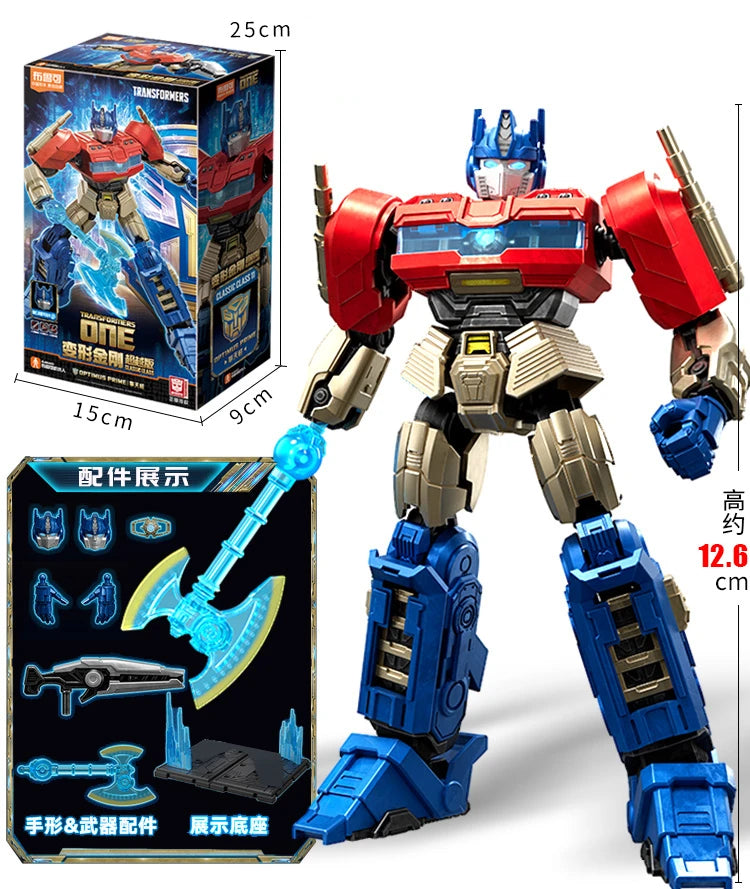 Original Blokees Transformers Optimus Prime The Fallen Shockwave Building Block Sentinel Prime Megatron Scourge Movie Toys Gifts