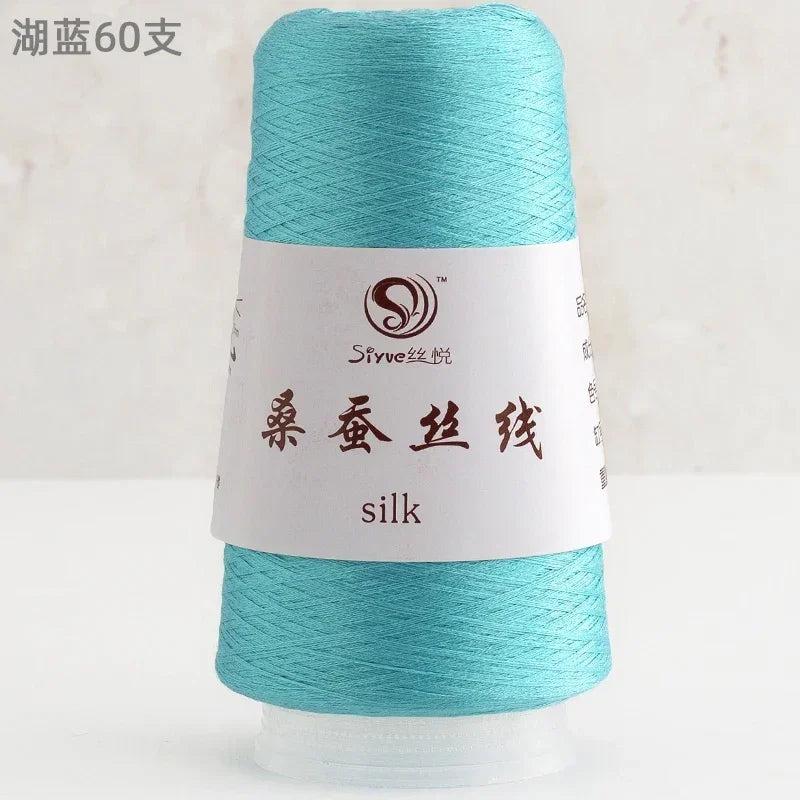 Real Silk Yarns for Knitting and Crochet