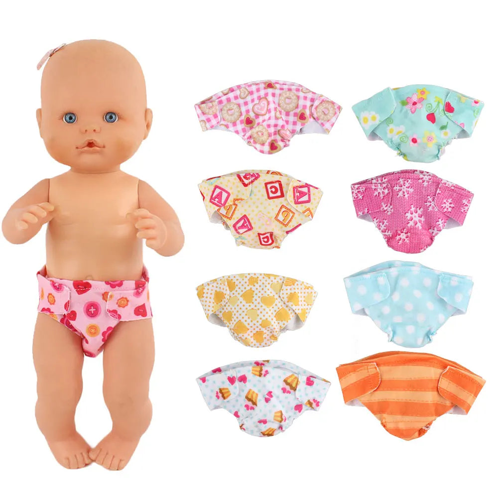2024 New Underwear Fit 35 cm Nenuco Doll 14inch Baby Doll Diaper Dolls Accessories