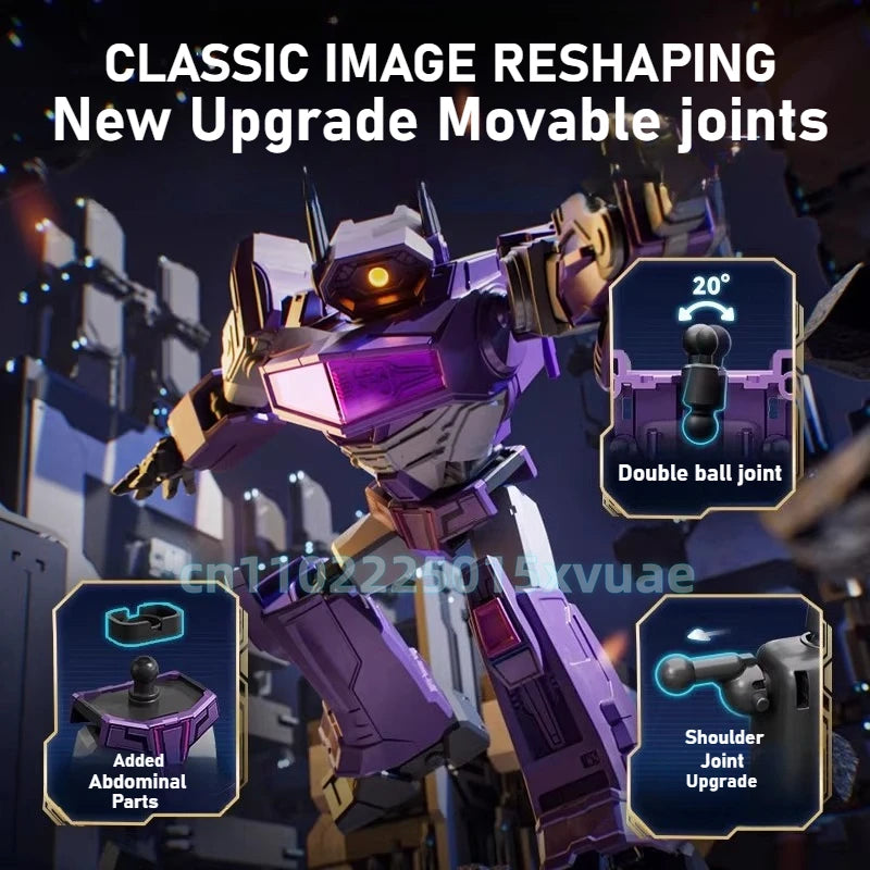 New BLOKEES Transformers Blocks Stars Version7-Shattered Dimensions Optimus Prime Movable Model Assembly Toys Children Gift