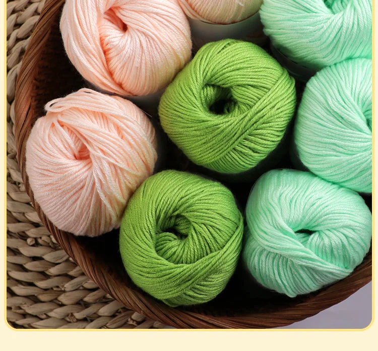 6pcs/Set Luxury Silk Blend Yarn, 50g Each, Soft Knitting Yarn Suitable For Sweaters, Baby Blankets And Scarves, Multiple Colors