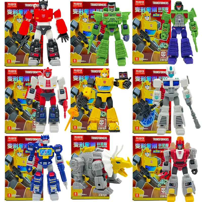 Animated movies Transformers One Building Blocks Blokees Optimus Prime Megatron Action Toy Figurine Kids Collections Gift