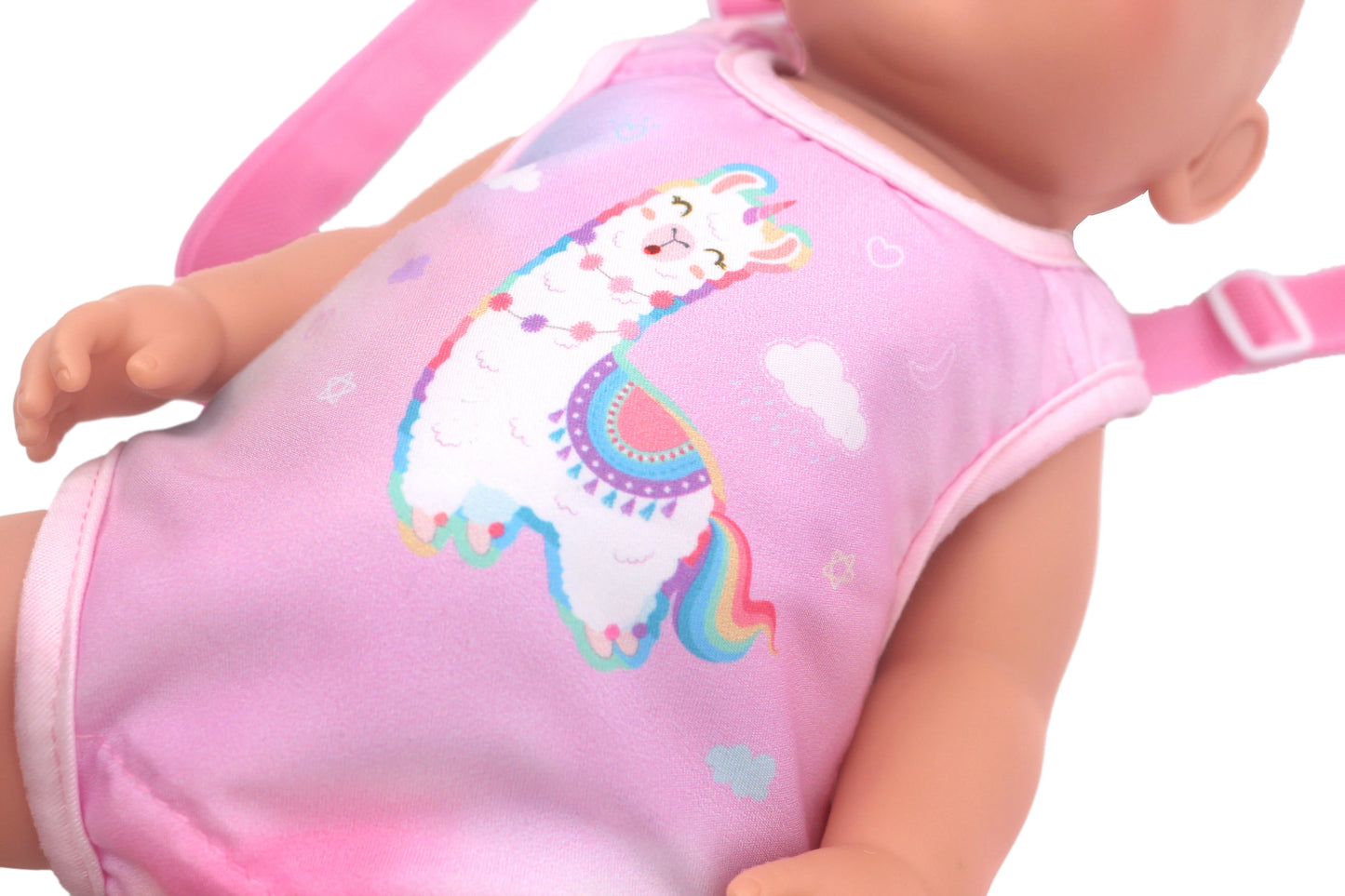 Alpaca Style Dolls Out Going Carry Bag 43-45cm Newborn Doll Clothes Accessories Christmas Birthday Gift18 Inch Doll Backpack Bag