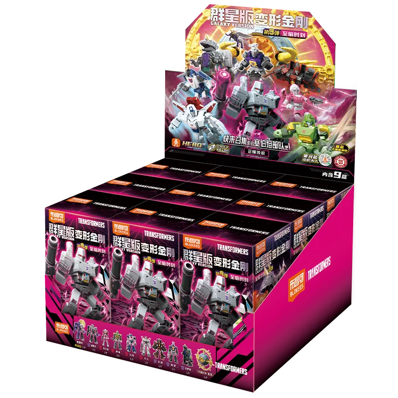 Animated movies Transformers One Building Blocks Blokees Optimus Prime Megatron Action Toy Figurine Kids Collections Gift