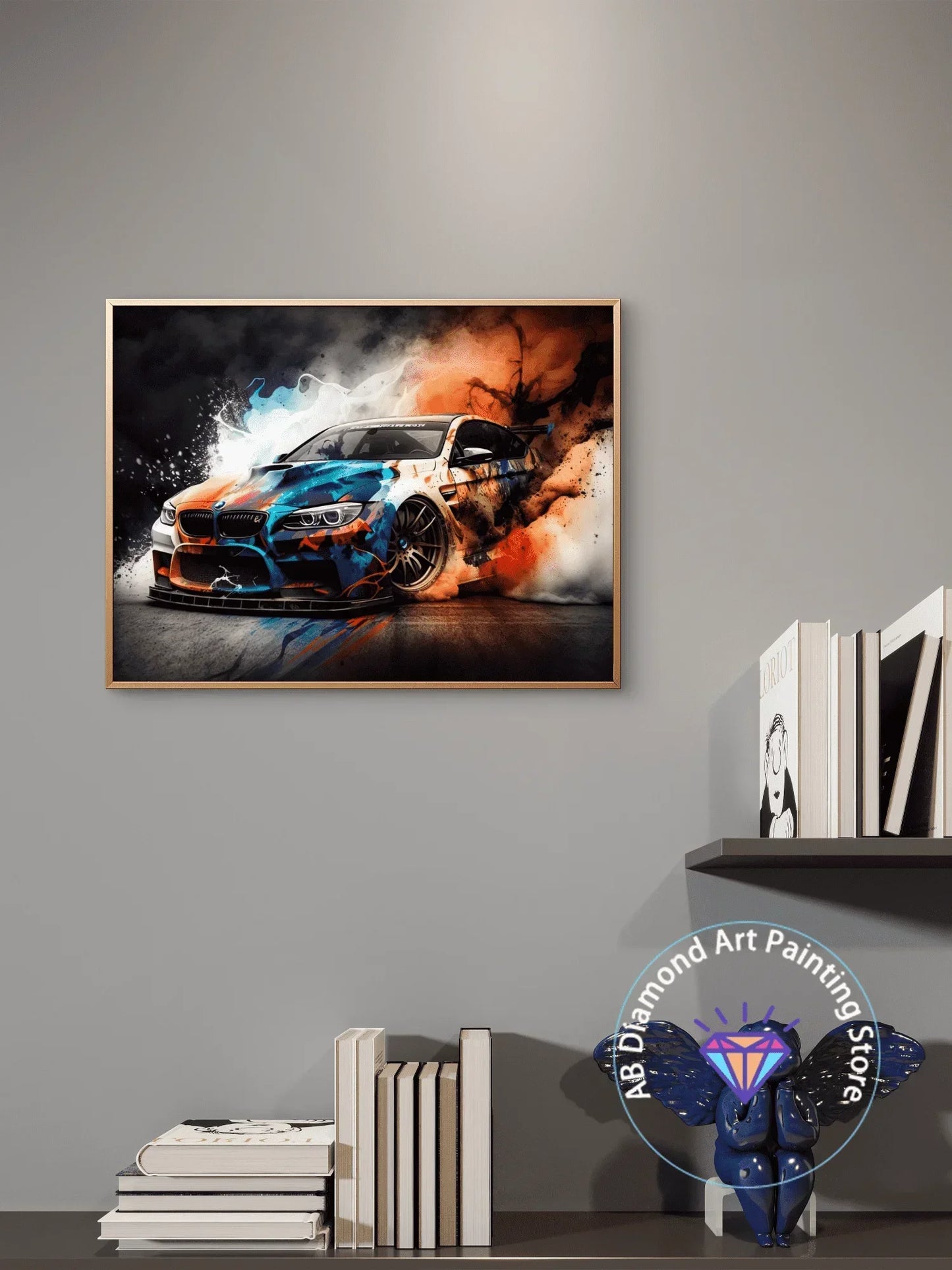 Diamond Painting Kit 5D DIY Racing Car Art RS7 RS6 E30 Diamond Embroidery Handmade Art Exquisite Gift Crafts Home Decoration