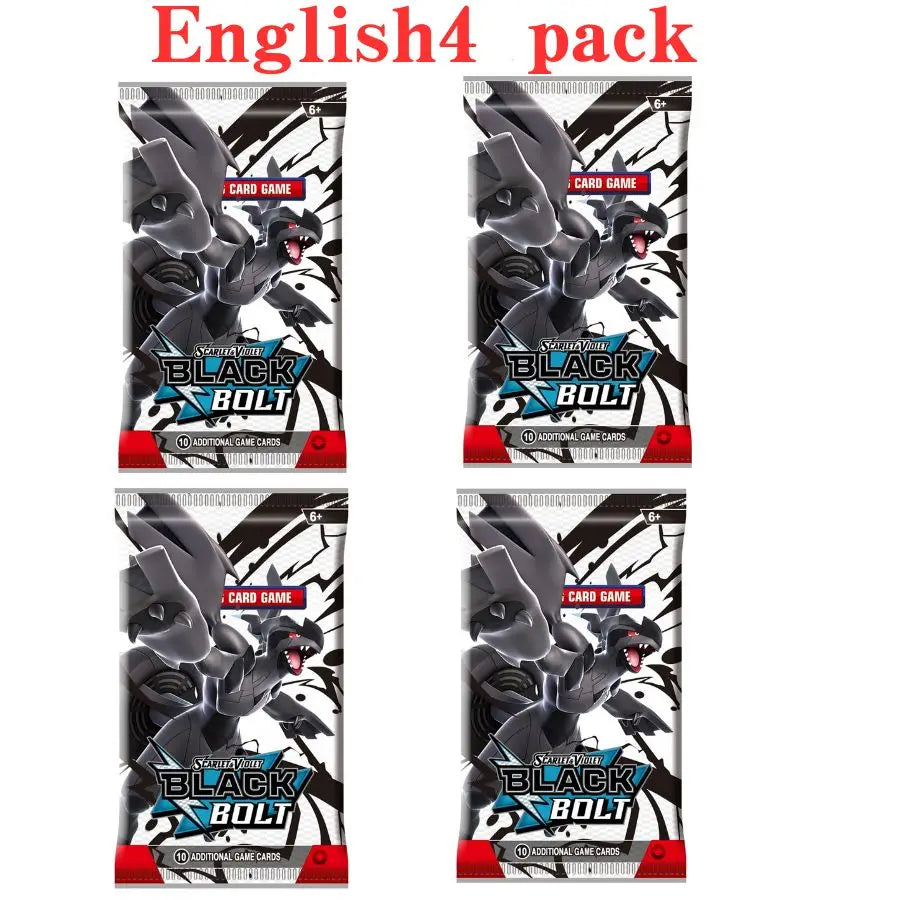 10/40PC Pokemon Card Shining Fates Style English Booster Battle Carte Trading Card Game Collection GX V EX Cards Toys Kids Gifts