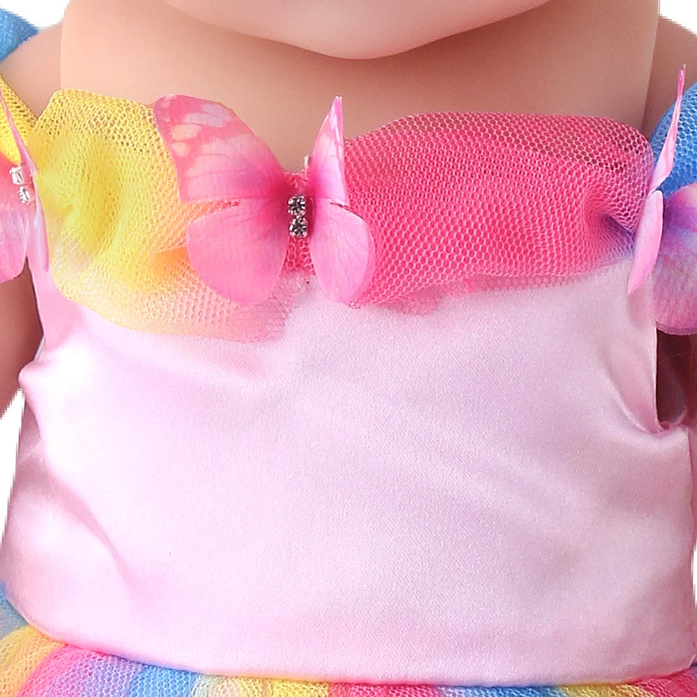 Cute Princess Tutu Skirt American 18 Inch Girl Doll Tulle Dress Children Toys Ours & Generation Dolls Cute Skirt Accessories