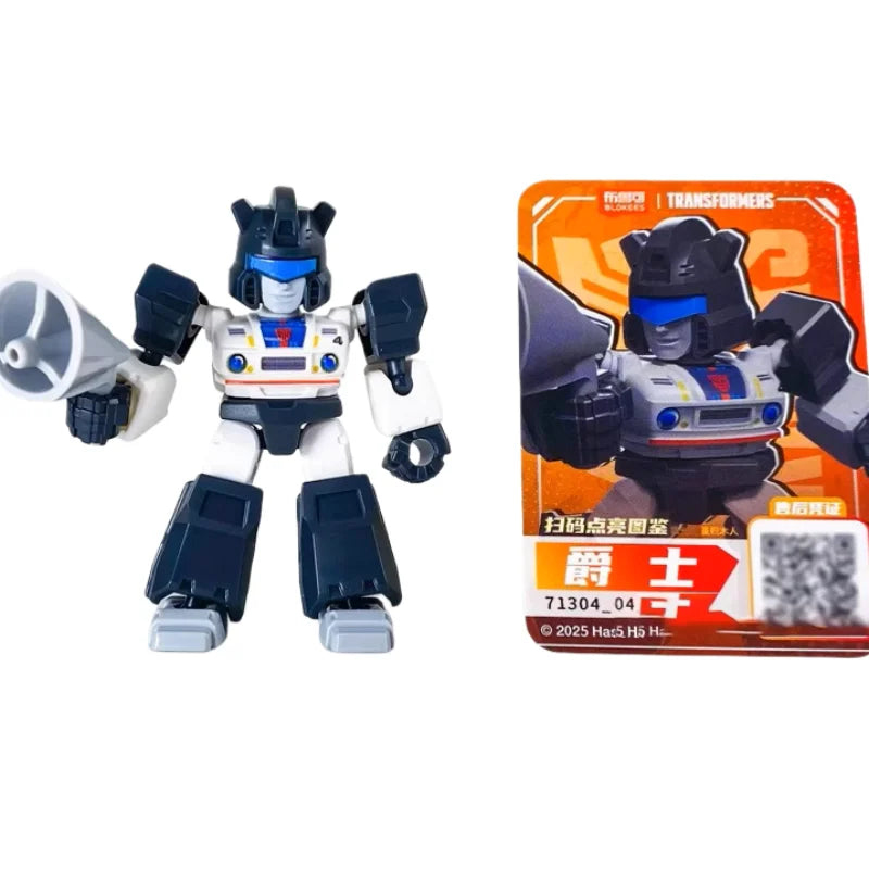 BLOKEES Transformers Building Block Man Star Edition 3nd Grimlock Soundwave Pocket Blind Box Mini Assembling Toy Children's Gift