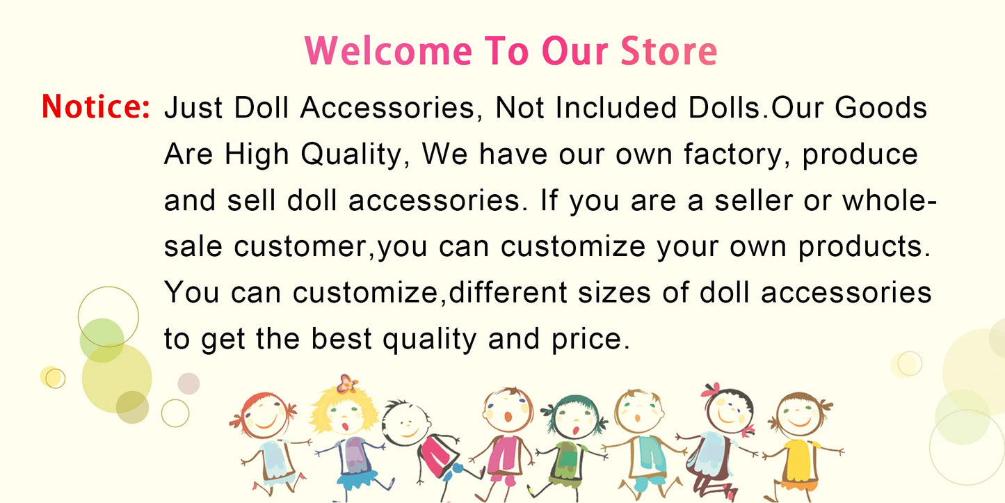 Cute Doll Plush Ear muffs For 43cm Baby Newborn Dolls Accessories For 18-inch American & OG Girl Doll Toy Warmth-Retaining