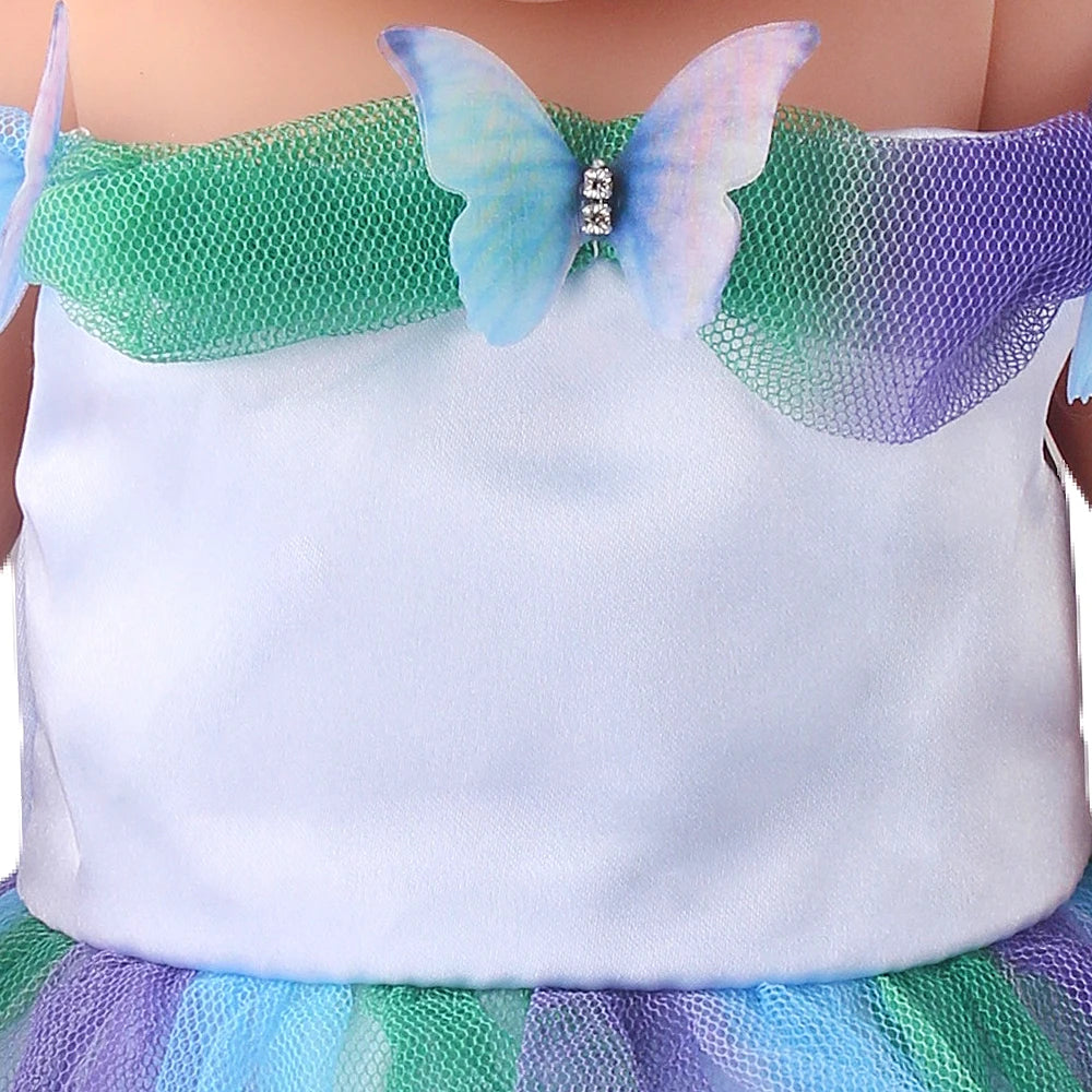 Cute Princess Tutu Skirt American 18 Inch Girl Doll Tulle Dress Children Toys Ours & Generation Dolls Cute Skirt Accessories