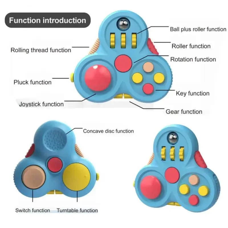 6-24pcs Random Fidget Toys Pop Mysterious Gifts Pack blind box Different Fidget Set Antistress Relief Toys for Children Adult