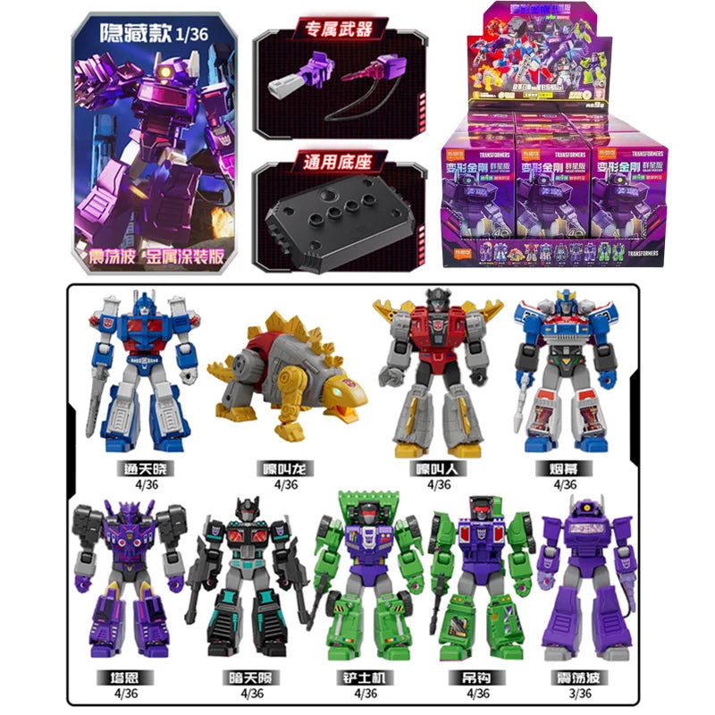 Animated movies Transformers One Building Blocks Blokees Optimus Prime Megatron Action Toy Figurine Kids Collections Gift