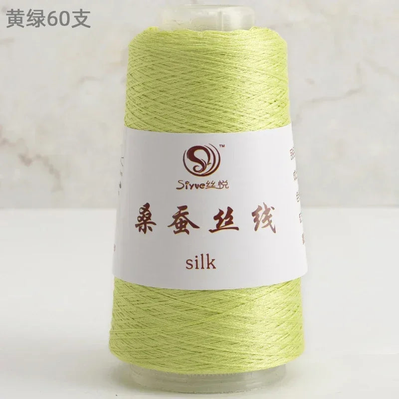 Real Silk Yarns for Knitting and Crochet