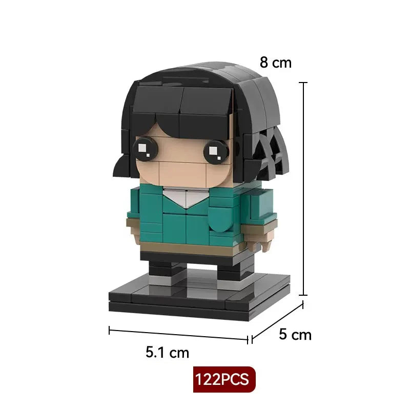 Brick Head Z model building toys, creative home decorations, building blocks sets, children's birthday gifts, educational toys