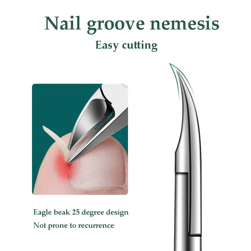 Nail Clipper Set Convenient Beauty Tools Ingrown ToeNail Scissors Dead Skin Manicure Nail Trimmer Pedicure Knife Manicure Tool