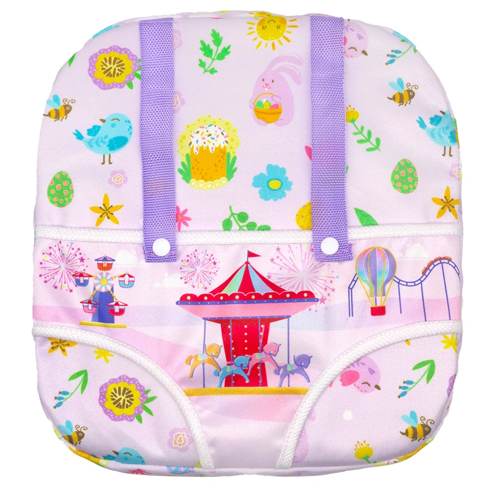 Alpaca Style Dolls Out Going Carry Bag 43-45cm Newborn Doll Clothes Accessories Christmas Birthday Gift18 Inch Doll Backpack Bag