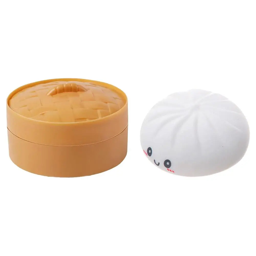 Colorful Dumpling Squishes Stress Balls Reusable Low Rebound Decompression Toys Unique Home Decoration Friend Birthday Gift