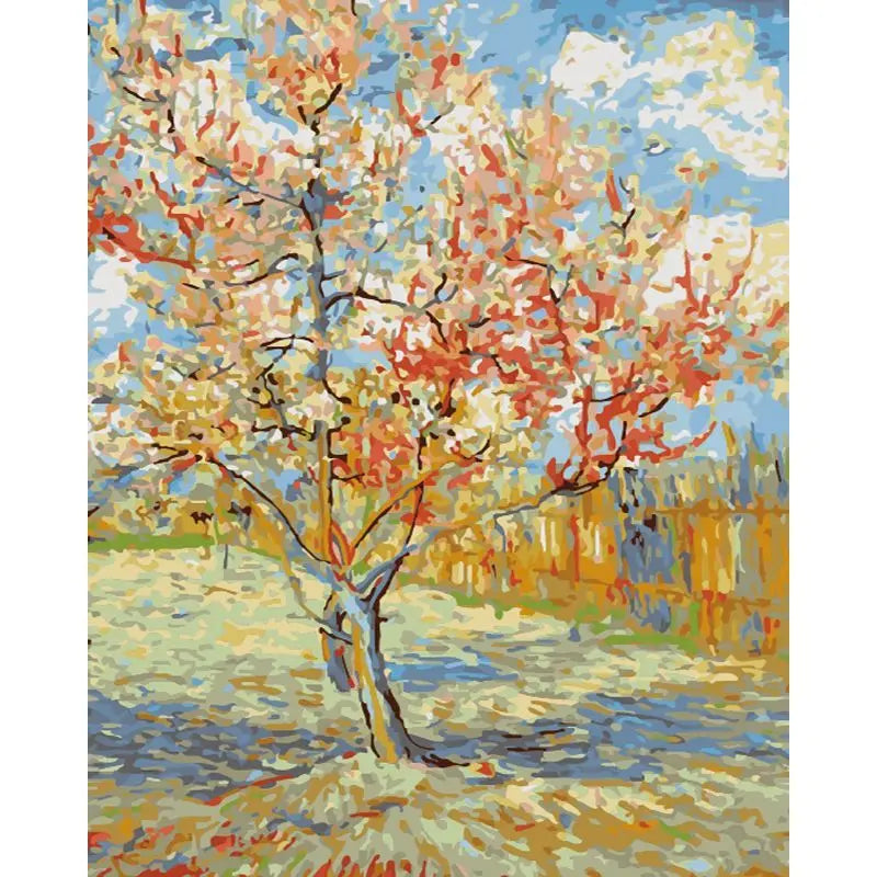 GATYZTORY Oil Paint By Numbers Diy Crafts Van Gogh Sky Landscape Pictures On Number Wall Decors Number Painting Art Supplies