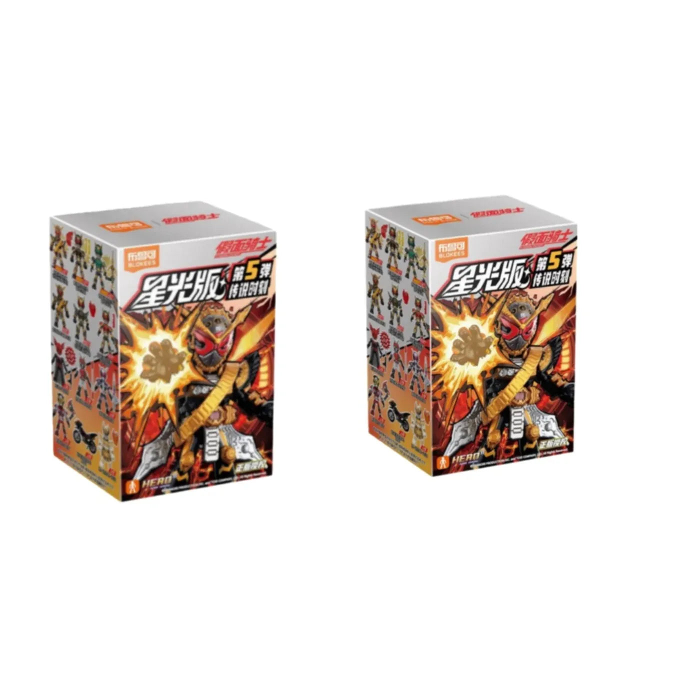 En Stock Blokees Kamen Rider Starlight Edition 5th Wave momento legendario Zi-O figura de bloques de construcción coleccionable