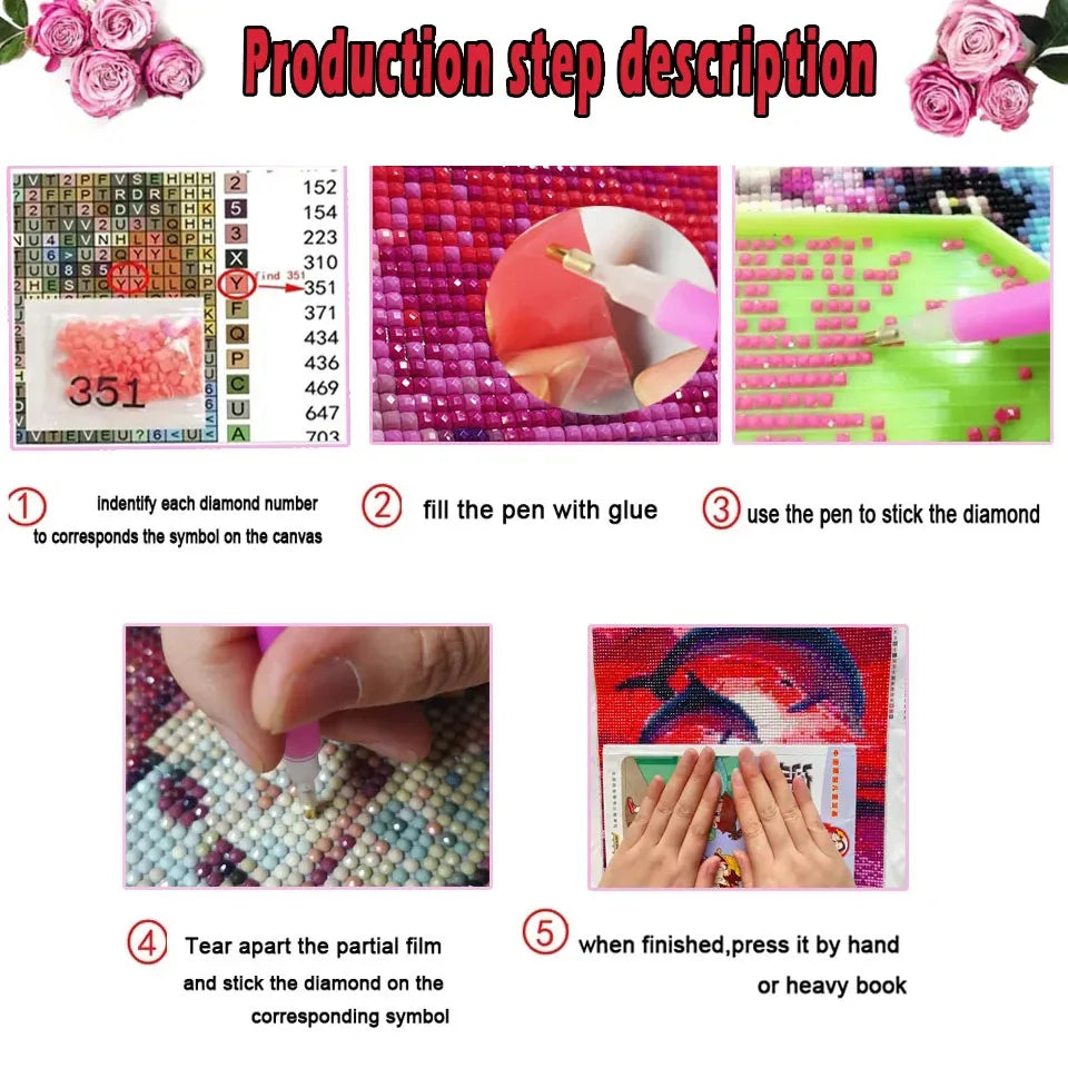 2025 Diamond Painting Art DIY Narrow Picture Landscape Diamond Mosaic Kit 5d Square Round Rhinestone Cross Stitch Home Decor
