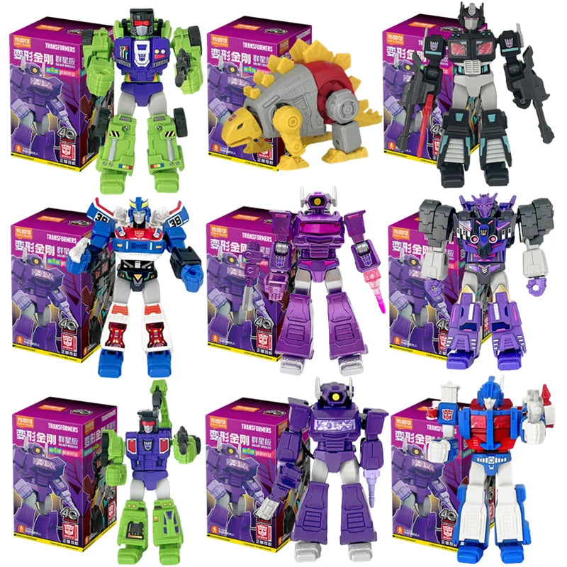 Animated movies Transformers One Building Blocks Blokees Optimus Prime Megatron Action Toy Figurine Kids Collections Gift