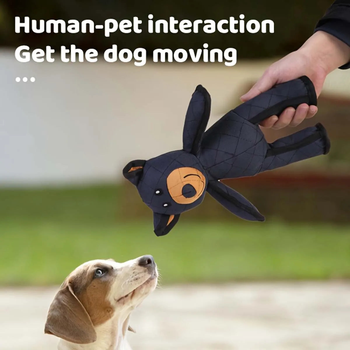 Squeaker Teddy Bear Dog Toys Aggressive Chewers Indestructible Stuffed Plush Dog Squeaky Toys Keep Them Busy For All Dogs Breeds