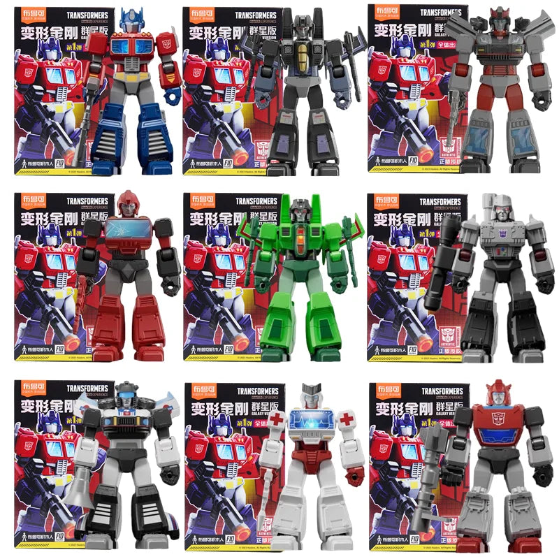 Animated movies Transformers One Building Blocks Blokees Optimus Prime Megatron Action Toy Figurine Kids Collections Gift