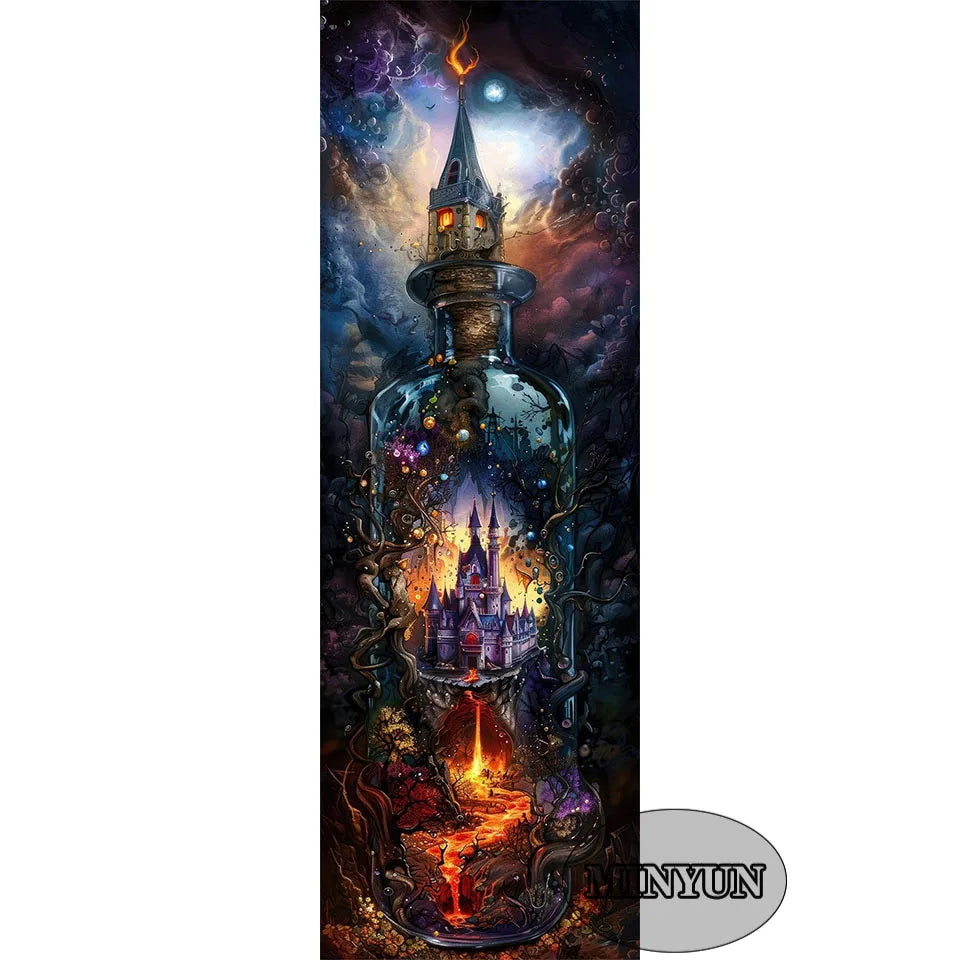 2025 Diamond Painting Art DIY Narrow Picture Landscape Diamond Mosaic Kit 5d Square Round Rhinestone Cross Stitch Home Decor