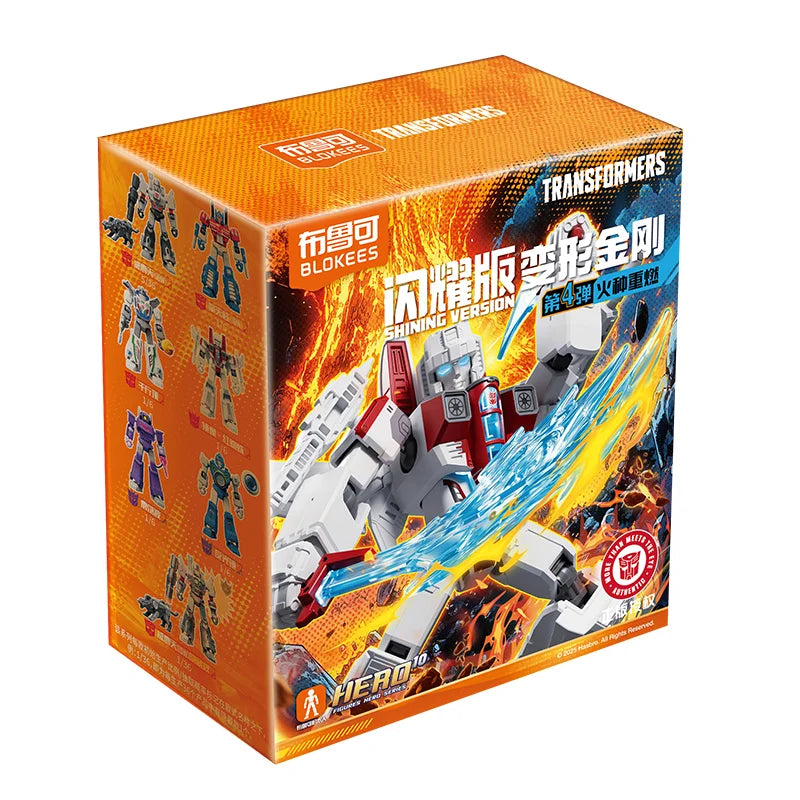 Blokees Transformers Grimlock Dinobots Starscream Optimus Prime Defender Version Transformation Bumblebee Robot Collection Toy
