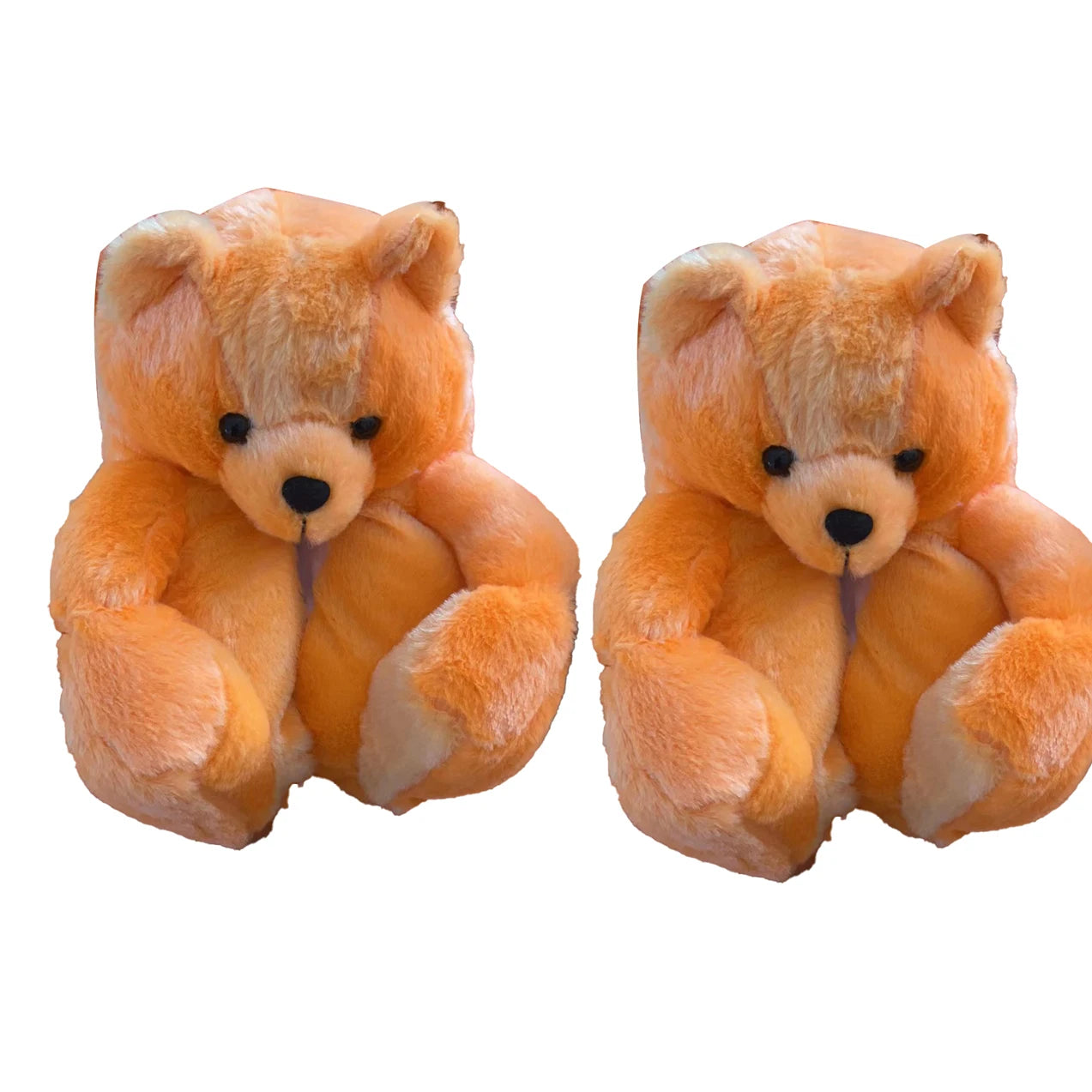 Highland Cow Fashion Bear Plush Slippers Women Men House Animals Soft Shoes Christmas Slipper Adults Indoor Shoes
