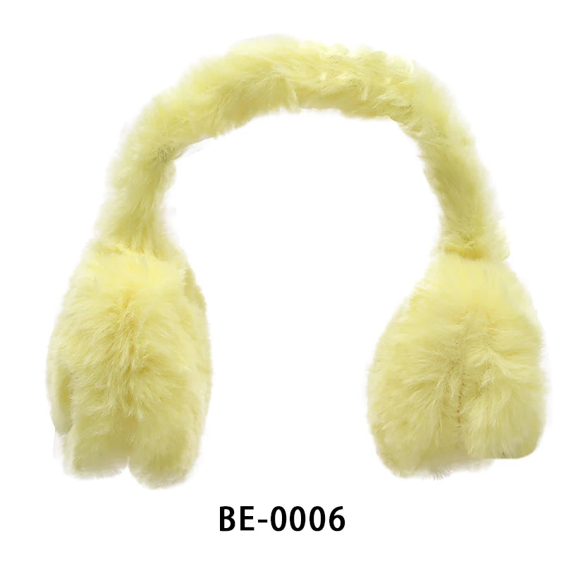 Cute Doll Plush Ear muffs For 43cm Baby Newborn Dolls Accessories For 18-inch American & OG Girl Doll Toy Warmth-Retaining