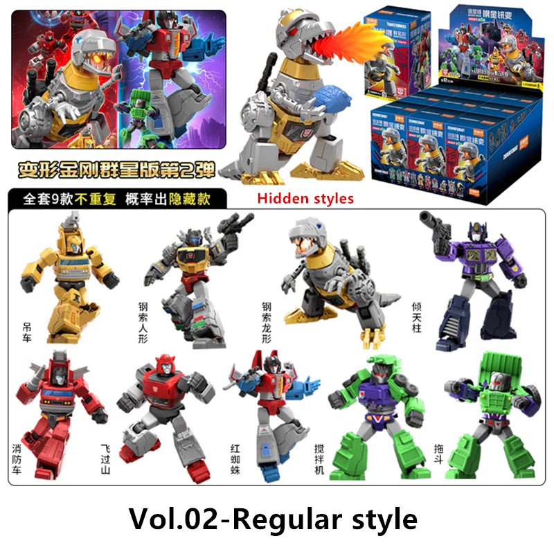 Animated movies Transformers One Building Blocks Blokees Optimus Prime Megatron Action Toy Figurine Kids Collections Gift