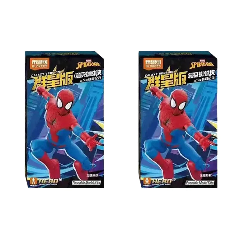 In Stock Blokees Marvel HeroGalaxy Series 05 SpiderMan Building Blocks Genuine Licensed Collectible Block Toy for Kids & Fans